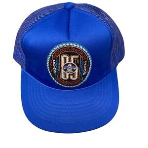Boy Scouts of America Gulf Coast Council 85th Anniversary Trucker Hat Blue Mesh‎